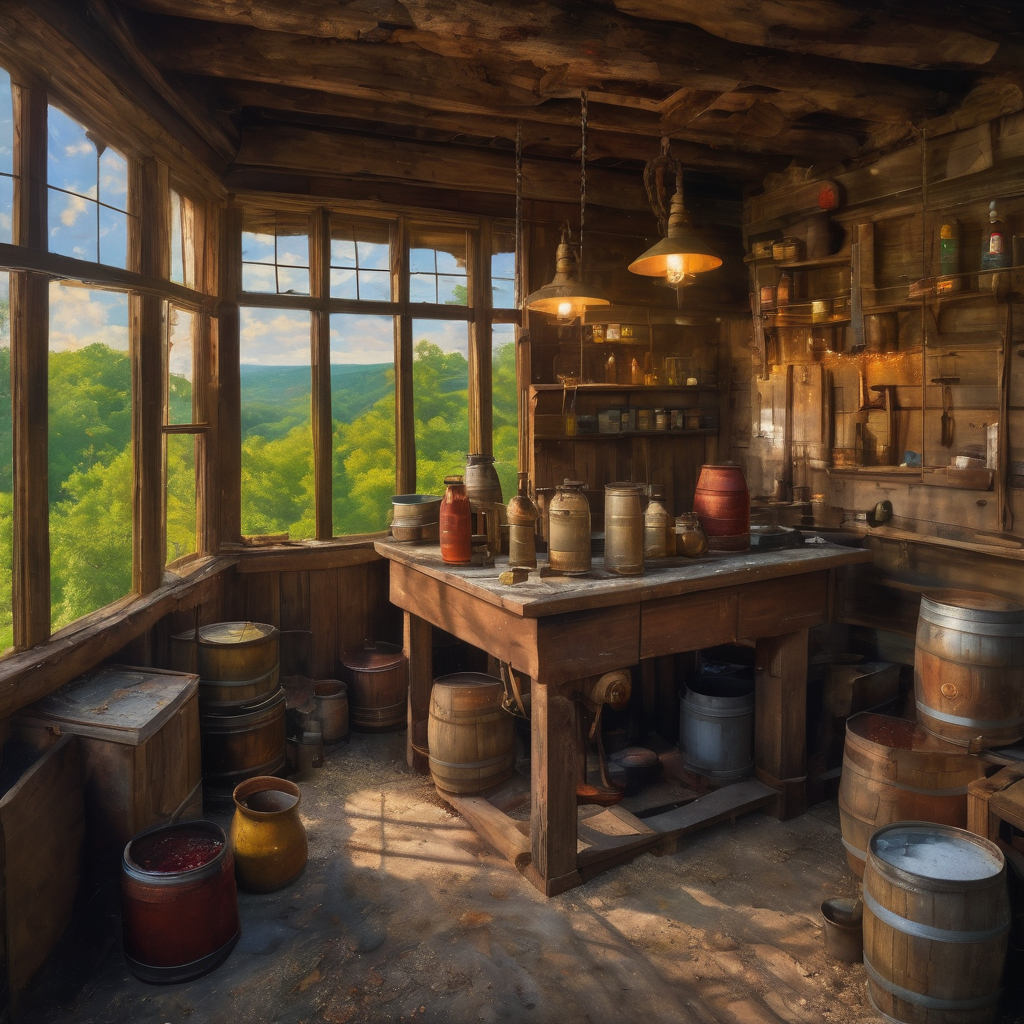 How to Oak Age Moonshine Without using Barrels